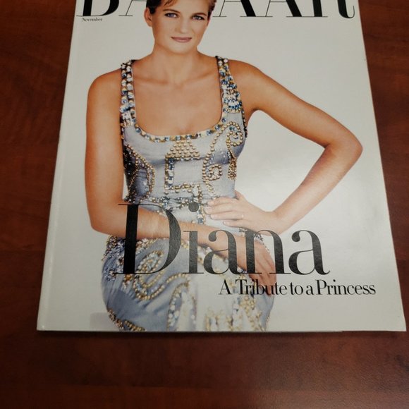 Harper's Bazaar Magazine US Nov 1997 Princess Diana - Picture 2 of 13